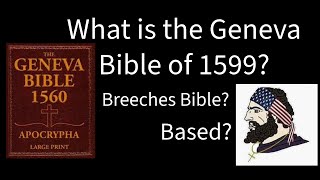 The Geneva Bible of 1599 [upl. by Ryun]