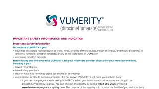 VUMERITY Indication and Important Safety Information [upl. by Ailey223]