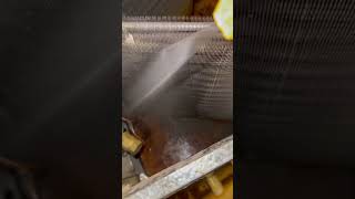 AC evaporator coil cleaning airductcleaning hvac lasvegas [upl. by Drannel]