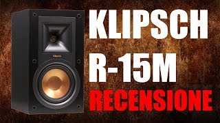 Klipsch R15M Diffusori Monitor Passivi [upl. by Oneg]