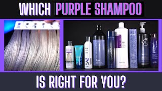 Which PURPLE SHAMPOO is RIGHT for YOU   TESTING PURPLE SHAMPOO [upl. by Acul122]