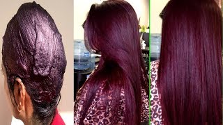 How To Colour Your Hair Naturally At Home  100  Natural Burgundy Colour With Henna  PRIYA MALIK [upl. by Eirrab]