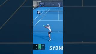 Omar Jasika Vs Tristan Schoolkate at ATP 75 SYDNEY atpchallenger [upl. by Candide]