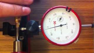 Hornady LockNLoad Concentricity Gauge correcting bullet runout [upl. by Elihu]