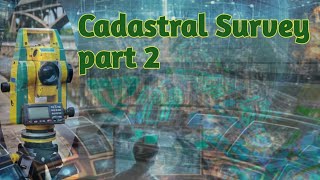 Cadastral Survey part 2Amin surveyor psc learning [upl. by Neille]