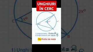 Short 17  Unghiuri în cerc [upl. by Esimehc]