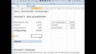 lønn skatt feriepenger  økonomikapittelet 1PY [upl. by Budding]