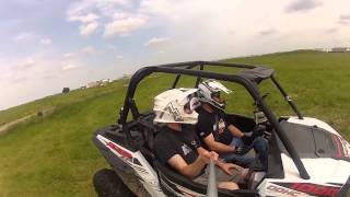 Polaris RZR 1000 Turbo field testing  Aerocharger [upl. by Anyotal289]