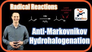 Radical Hydrohalogenation  Its Really Just Markovnikovs Rule [upl. by Sirron]