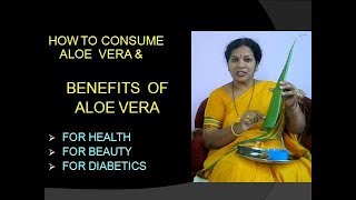 THE BENEFITS OF ALOE VERA amp HOW TO CONSUME IT [upl. by Little]