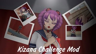 Kizana Challenge  Yandere Simulator Mod [upl. by Grega]