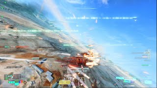 F35E Jet Gameplay  On Screen Mouse and Keyboard  BF2042 [upl. by Burtie779]