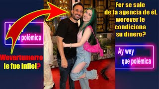 Werevertumorro le fue infiel a Fernanda Blaz Pelean por dinero  Toda la polémica [upl. by Rosario]