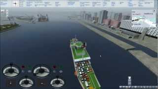 Schiff Simulator 2008 Gameplay German [upl. by Holey872]