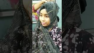 Hijab tutorial 2024❤️❤️shorts short trending youtube [upl. by Eirolam135]