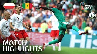 Poland v Senegal  2018 FIFA World Cup  Match Highlights [upl. by Scevor]