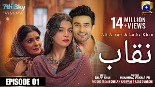 Naqab  Episode 01  Ali Ansari  Laiba Khan  Har Pal Geo  Pakistani New Drama 2024 [upl. by Feenah]