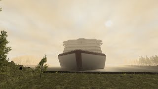 7 Days To Die Alpha 79  Cruise Ship 20 part 3 Creative [upl. by Anisamot]