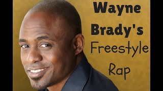 Wayne Bradys Freestyle Rap for Broadway Cares Equity Fights Aids [upl. by Kobylak]