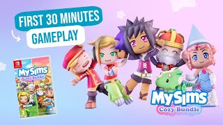 MySims Cozy Bundle  First 30 minutes Gameplay  Nintendo Switch [upl. by Leuname187]