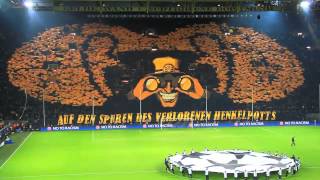 Increible Mosaico Borussia Dortmund vs Málaga Champions Leag [upl. by Massie]