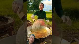 Big octopus 🐙 Salad 🥗 Recipe food cooking outdoorcooking cookingshorts shortvideo shorts [upl. by Recneps356]