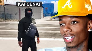 I Put Kai Cenat In GTA RP [upl. by Baskett]