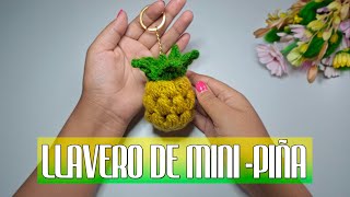 LLAVEROS TEJIDOS A CROCHET PASO A PASO 🔑 [upl. by Analram]