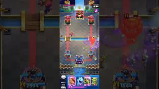 Winning against the lumberjack balloon 😎 clashroyale goblinstein logbait lumberjack balloondeck [upl. by Emelita684]