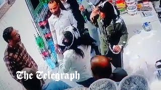 Iranian man throws yoghurt at women because they werent wearing hijabs [upl. by Adore]