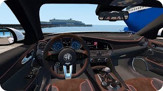 Alfa Romeo Giulia  ETS2133Euro Truck Simulator 24K 60fps [upl. by Jeth]