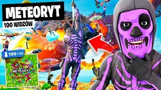 100 WIDZÓW na METEORYT w OG Fortnite [upl. by Atsed]