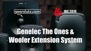 Genelec The Ones amp Woofer Extension System  Gearslutz  IBC 2019 [upl. by Kelley154]