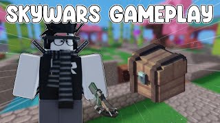 SKYWARS Gameplay Roblox Bedwars [upl. by Torosian]