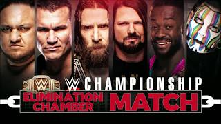 WWE Elimination Chamber 2019  Official And Full Match Cards HD v2 [upl. by Oiramat]