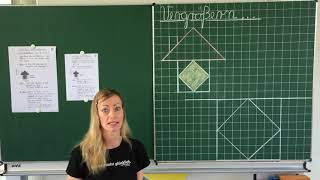 Mathematik Klasse 34 Geometrie  Vergrößern und verkleinern [upl. by Marisa]