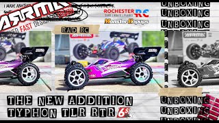 Arrma Typhon TLR 6s unboxing 1st look Fastrax wheels [upl. by Otokam]