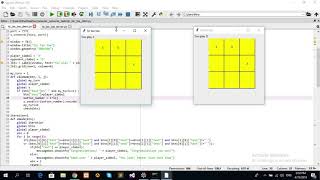 Tic tac toe client amp server  python Arabic [upl. by Aieken472]