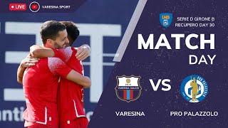 SERIE D GIRONE B  Varesina  Pro Palazzolo LIVE [upl. by Matland]