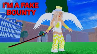 『 FAKE BOUNTY 』WHEN YOU PVP A FAKE BOUNTY  Blox Fruits [upl. by Strauss367]