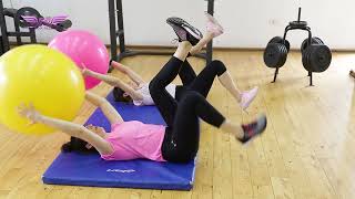 Trbusnjaci sa pilates loptom [upl. by Watters]