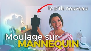 Apprendre le moulage sur mannequin avec des nouveaux tutos couture [upl. by Ardnuassak]