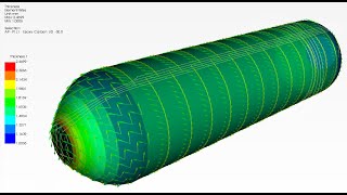 Hydrogen Storage design Simulating Composite Tanks [upl. by Gualtiero60]