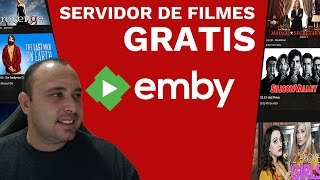 03COMO INSTALAR  EMBY SERVER  SERVIDOR DE FILMES [upl. by Okihcim]