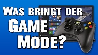 MEHR FPS in Windows 10  Das bringt der Game Mode  GamingPC [upl. by Suiramaj]