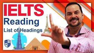 IELTS List of Headings  Reading Strategy and Mastery [upl. by Alyakcim]