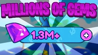 How To Farm 💎MILLIONS OF GEMS💎 Per Day In Pet Catchers [upl. by Debbra]