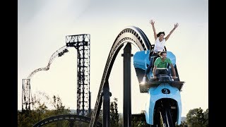 Spike Racing the new interactive motorbike coaster experience [upl. by Ignatzia]