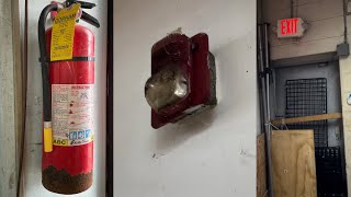 Fire Safety Failures  Blocked Exits Fire Extinguisher Violations and Code Violations [upl. by Naerol]