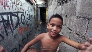 ABES COMPOUND Hidden Secret Narrow Back Alley  Caloocan Ultimate Community Walk  4K 🇵🇭 [upl. by Furmark]